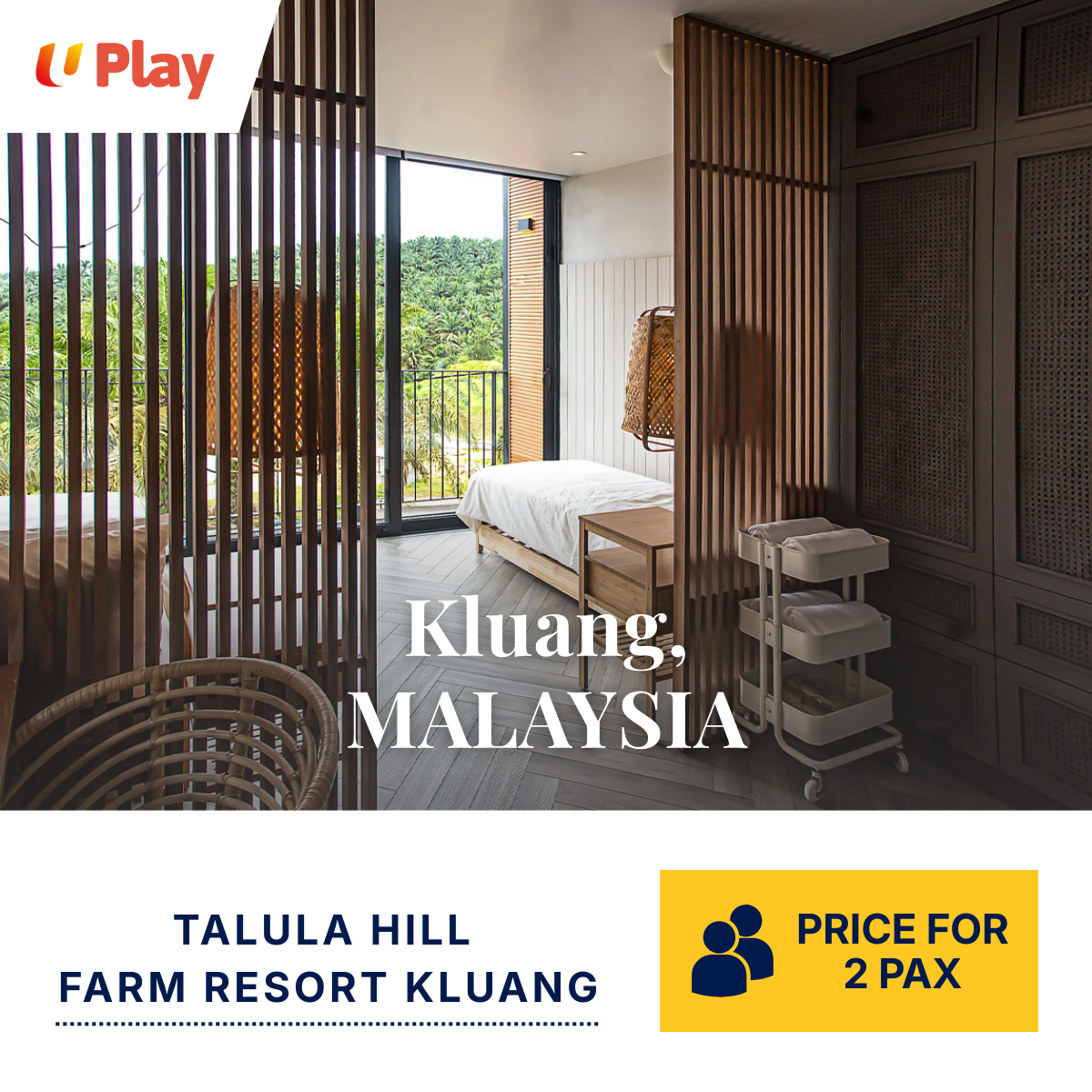 2D1N Rustic Farmstay at Talula Hill Farm Resort Kluang