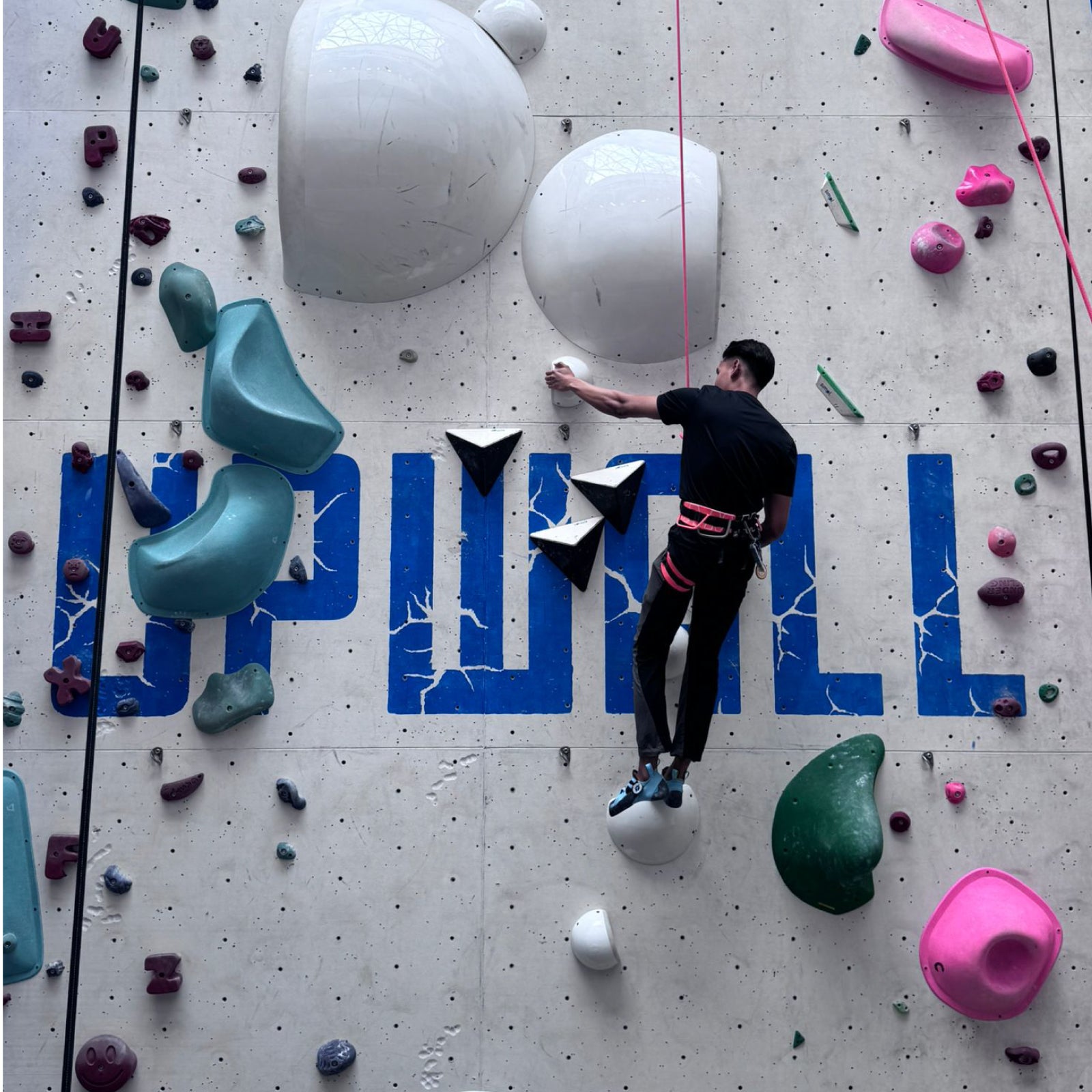 Upwall Climbing