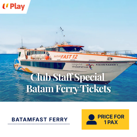 Club Staff Two Ways Batam Travel Voucher (BatamFast Ferry)