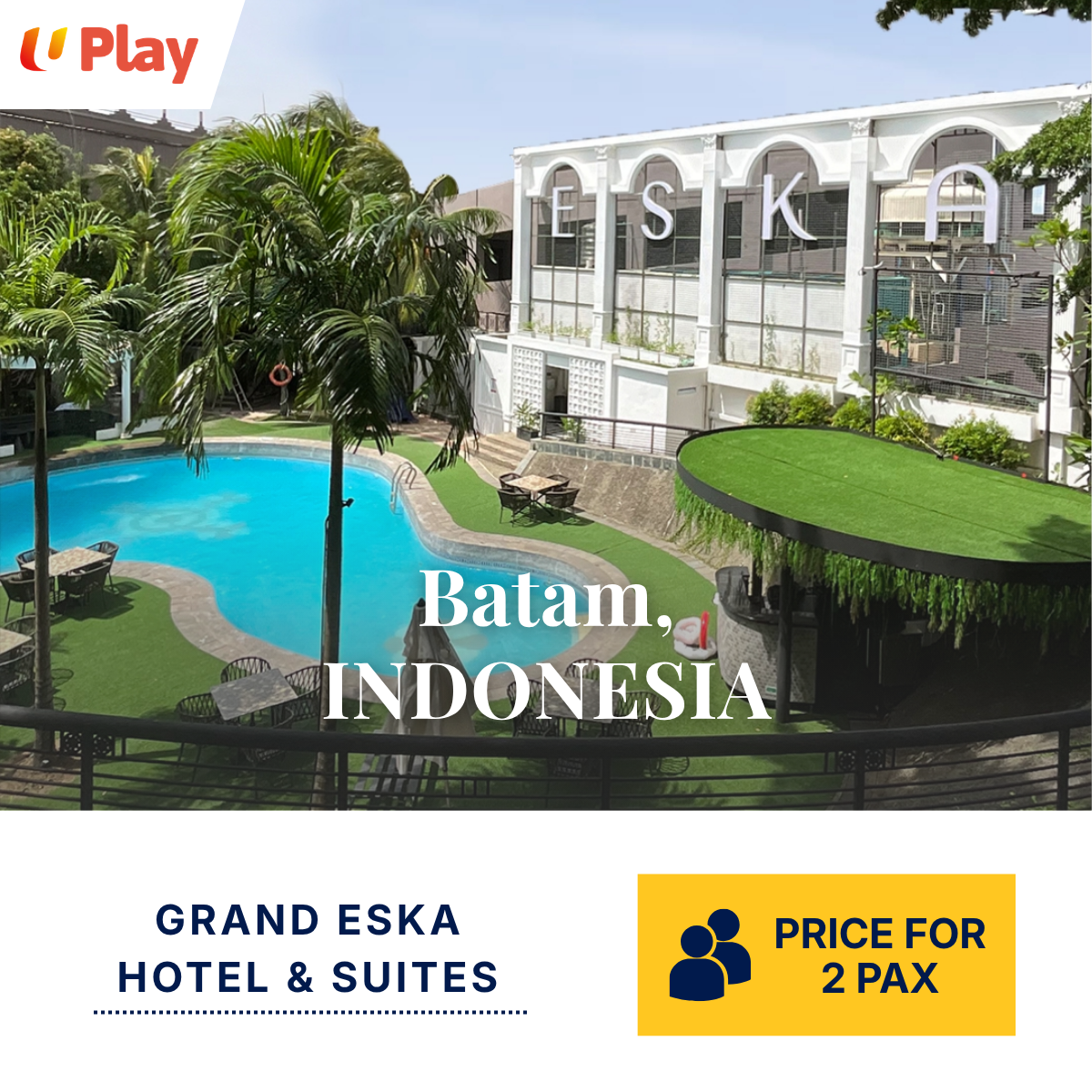 2D1N Batam Weekday Special – Grand Eska Hotel & Suites Batam