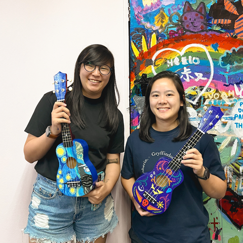 Couple Ukulele Paint & Play (2 pax – 1 Ukulele)