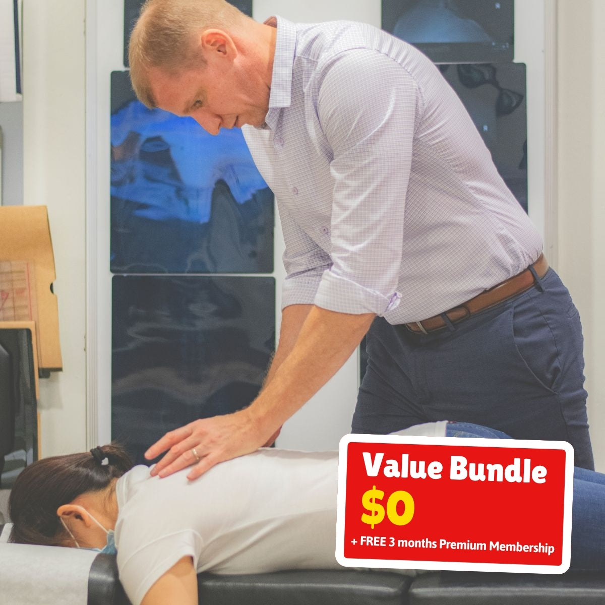 Chiropractic Complimentary Basic Starter Trial Value Bundle