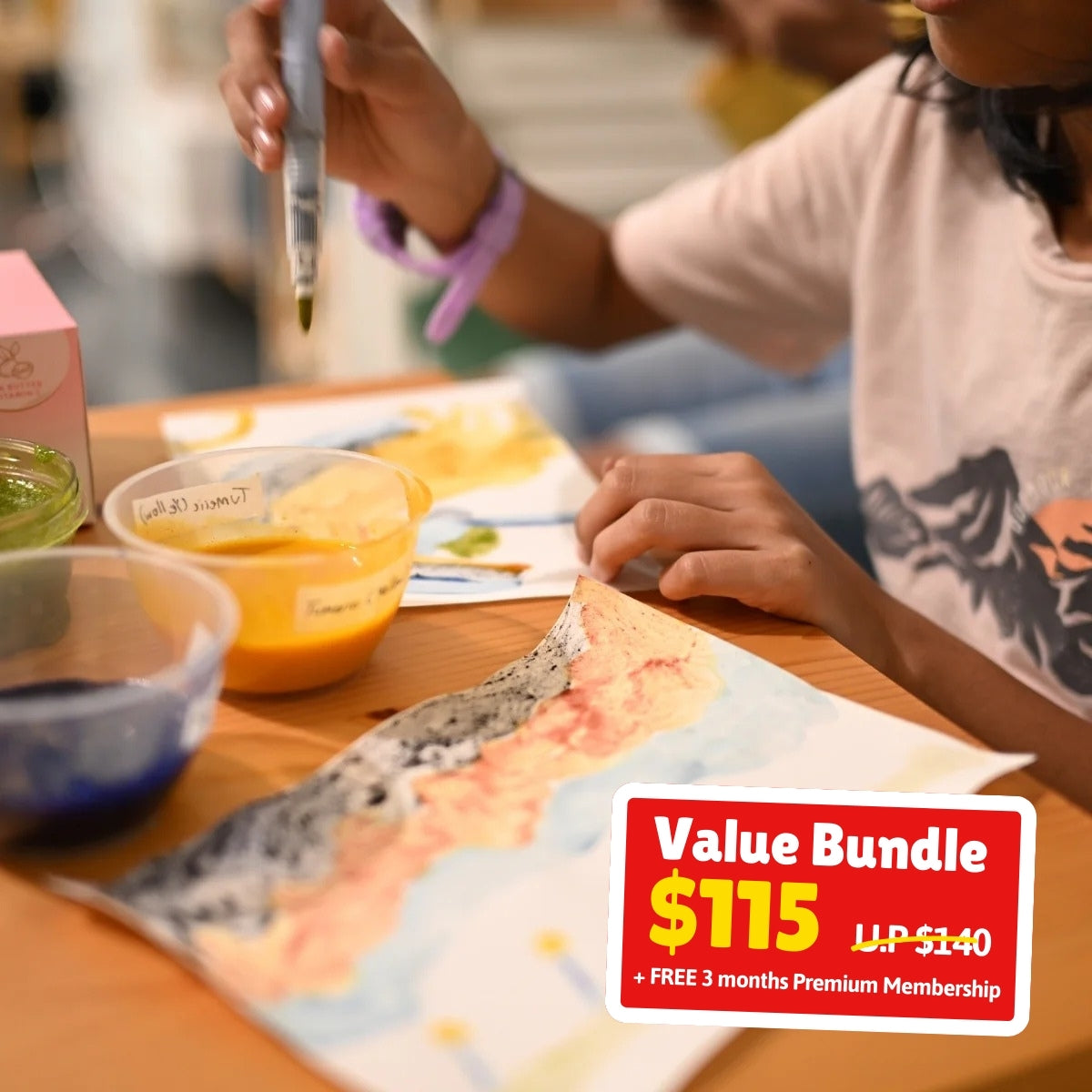 UPlay Premium Exclusive: Colours of Nature: Homemade Paint from Local Plants for 2 Adults and 2 Children