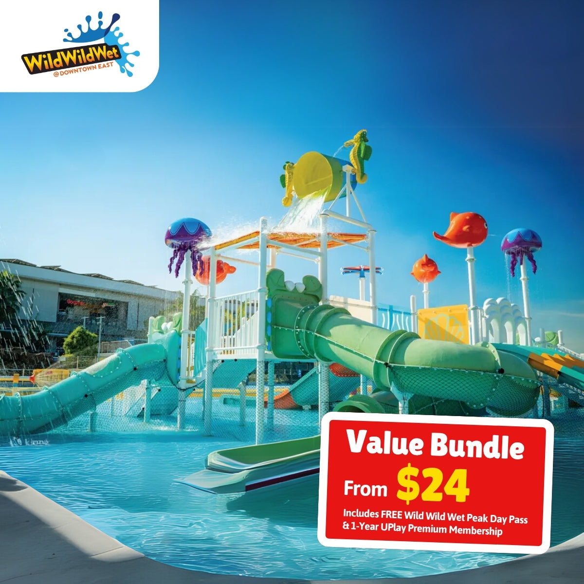 UPlay Exclusive: Get a 1-Year UPlay Premium Membership + FREE Wild Wild Wet Day Pass