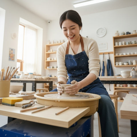 Wheel-Throwing Ceramics Workshop (Pottery Wheel Experience) – UPlay