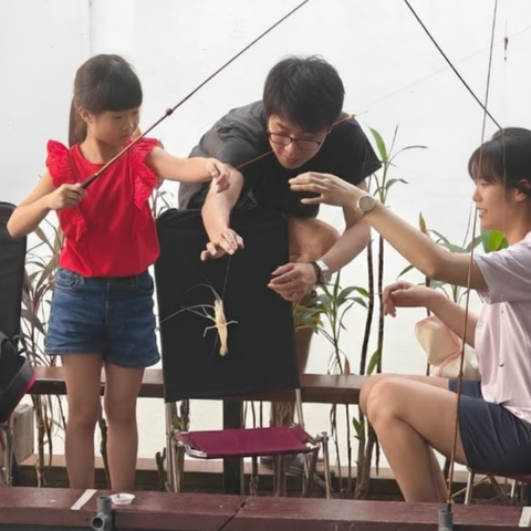 Family Prawning Experience: Parent & Kid (Below 12, 2 Rods)