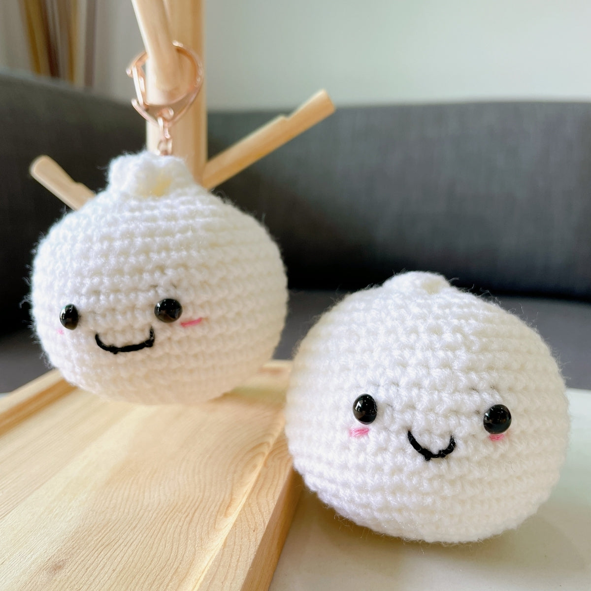 Crochet Your Own Adorable Xiao Long Bao Keychain – Beginner Workshop