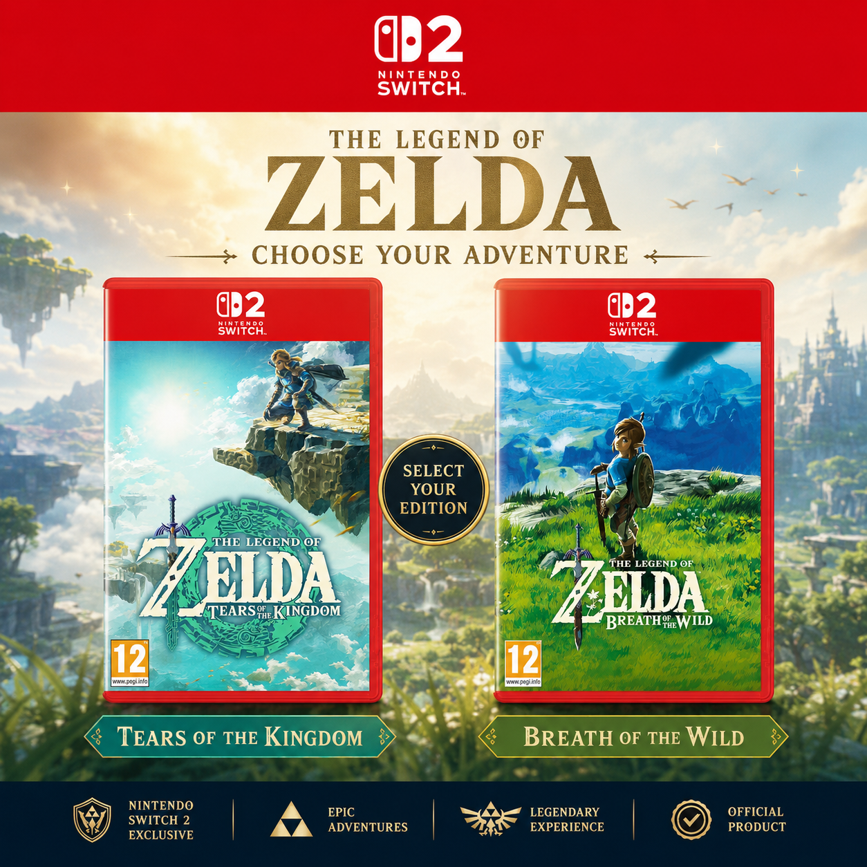 Nintendo Switch 2 | The Legend of Zelda Series