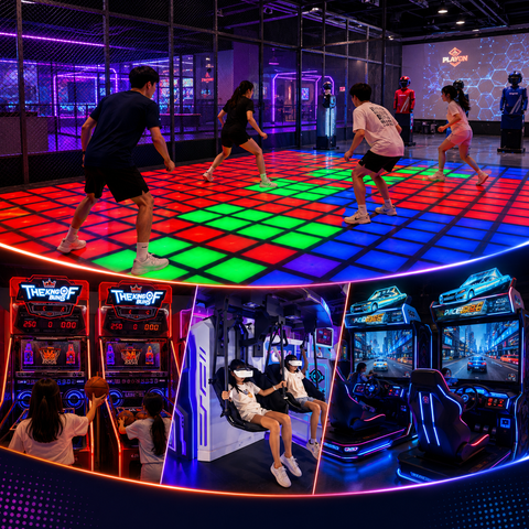 PLAYON Indoor Sports & VR Playground -Adult + Child Duo Admission