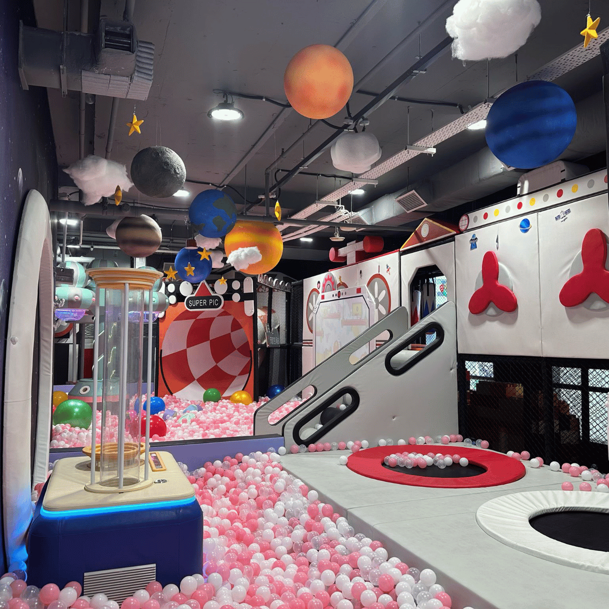 Explore a Galaxy of Fun at Kidodo Space Indoor Playground!