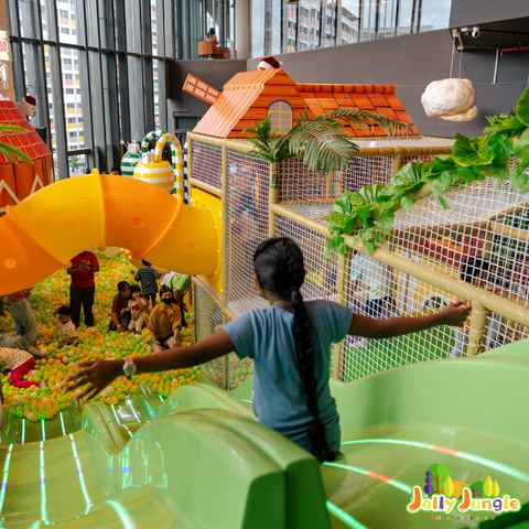 Weekday Fun at Jolly Jungle: Kids Indoor Playground Adventure!