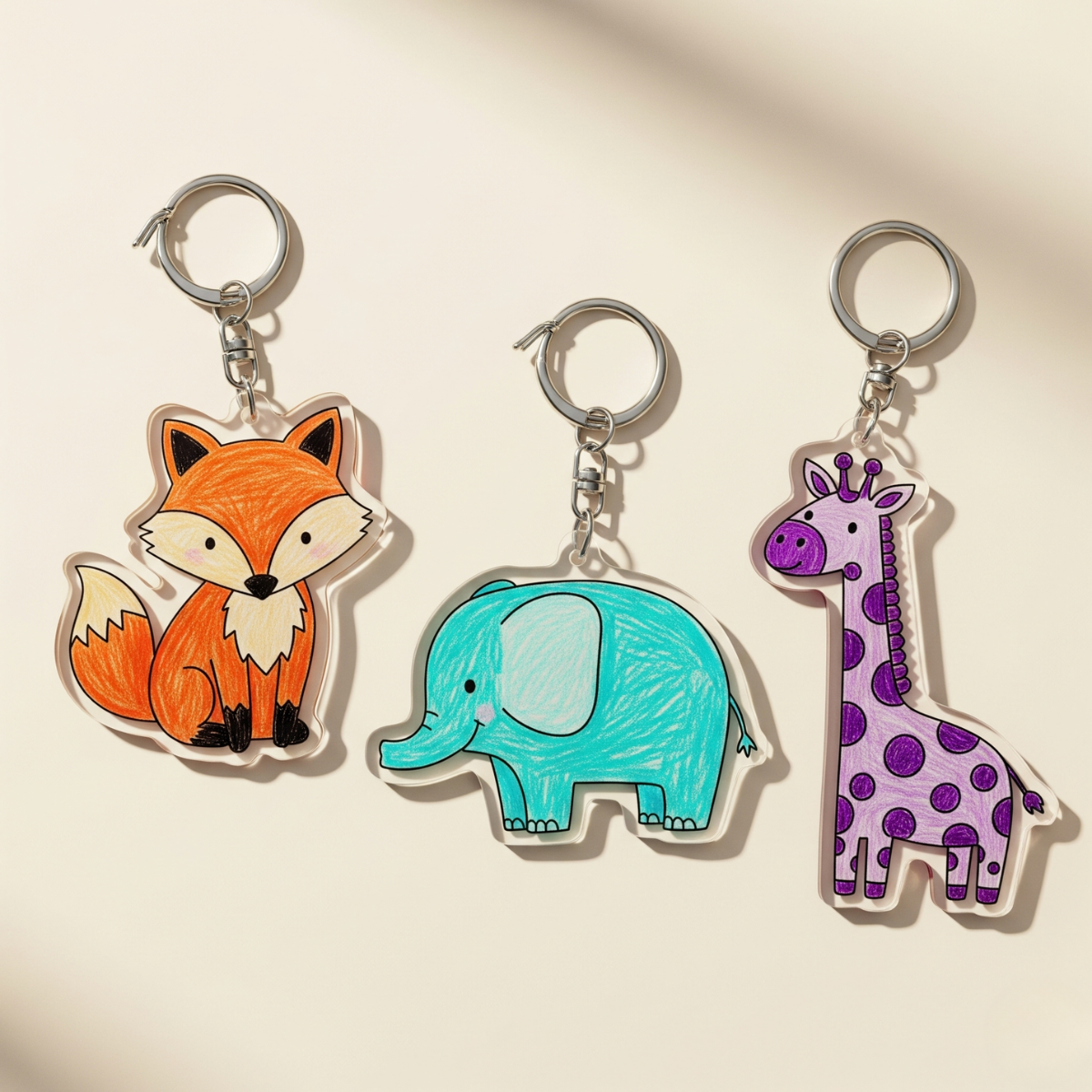 Personalised Character Making Keychain