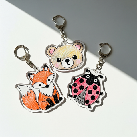 Personalised Character Making Keychain