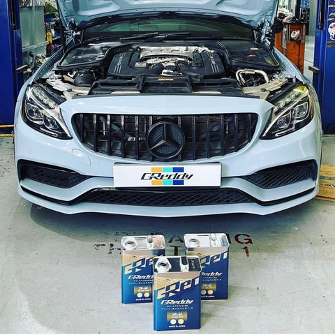 Professional Car Servicing with GReddy Platinum Engine Oil