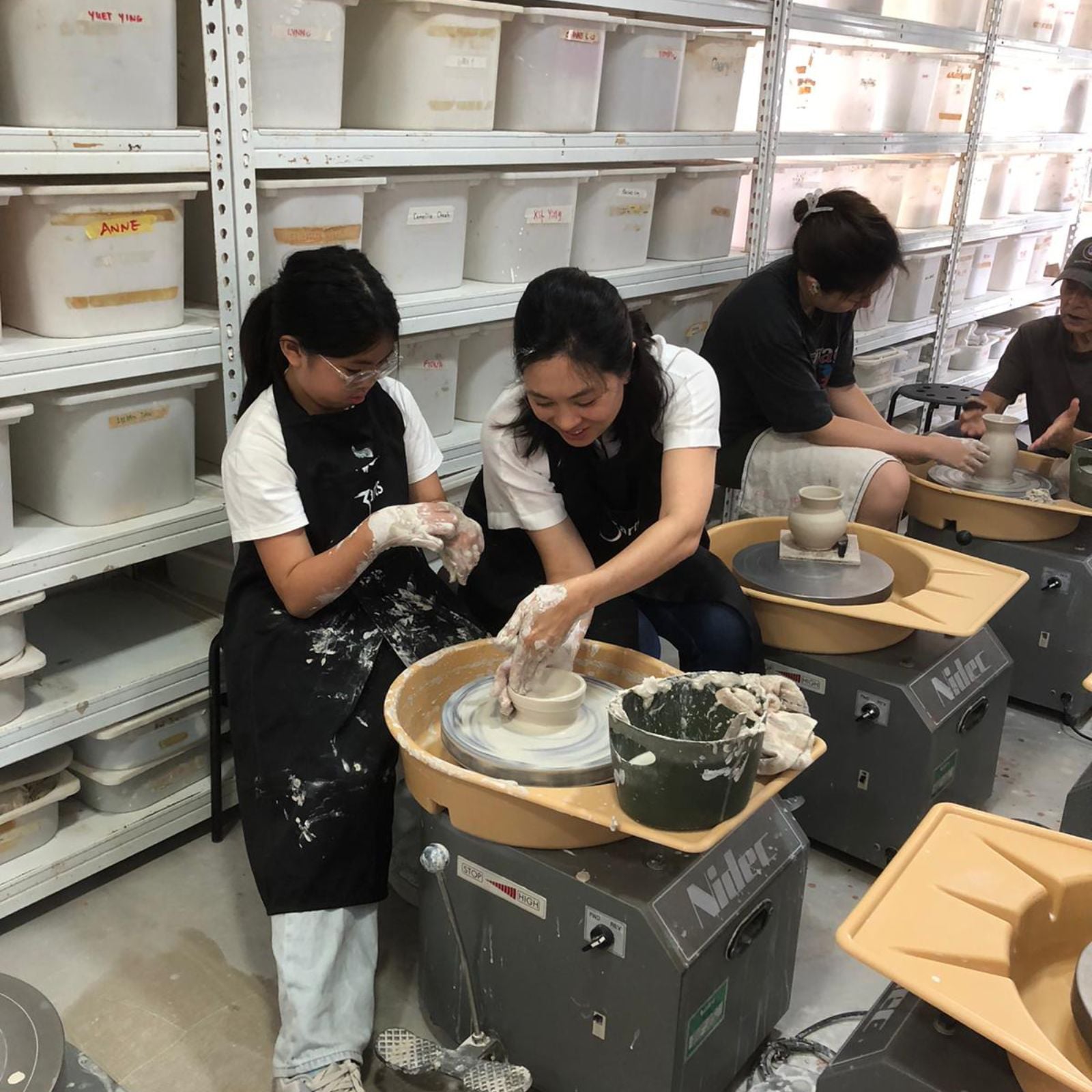 Spinning Together: A Parent-Child Pottery Wheel Experience for 2 pax