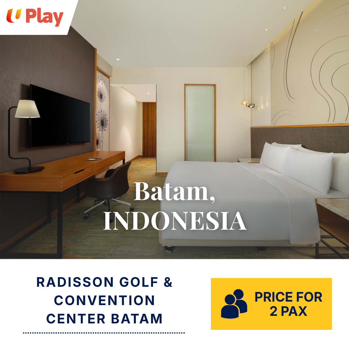 2D1N Batam Staycation - Radisson Golf & Convention Centre Batam