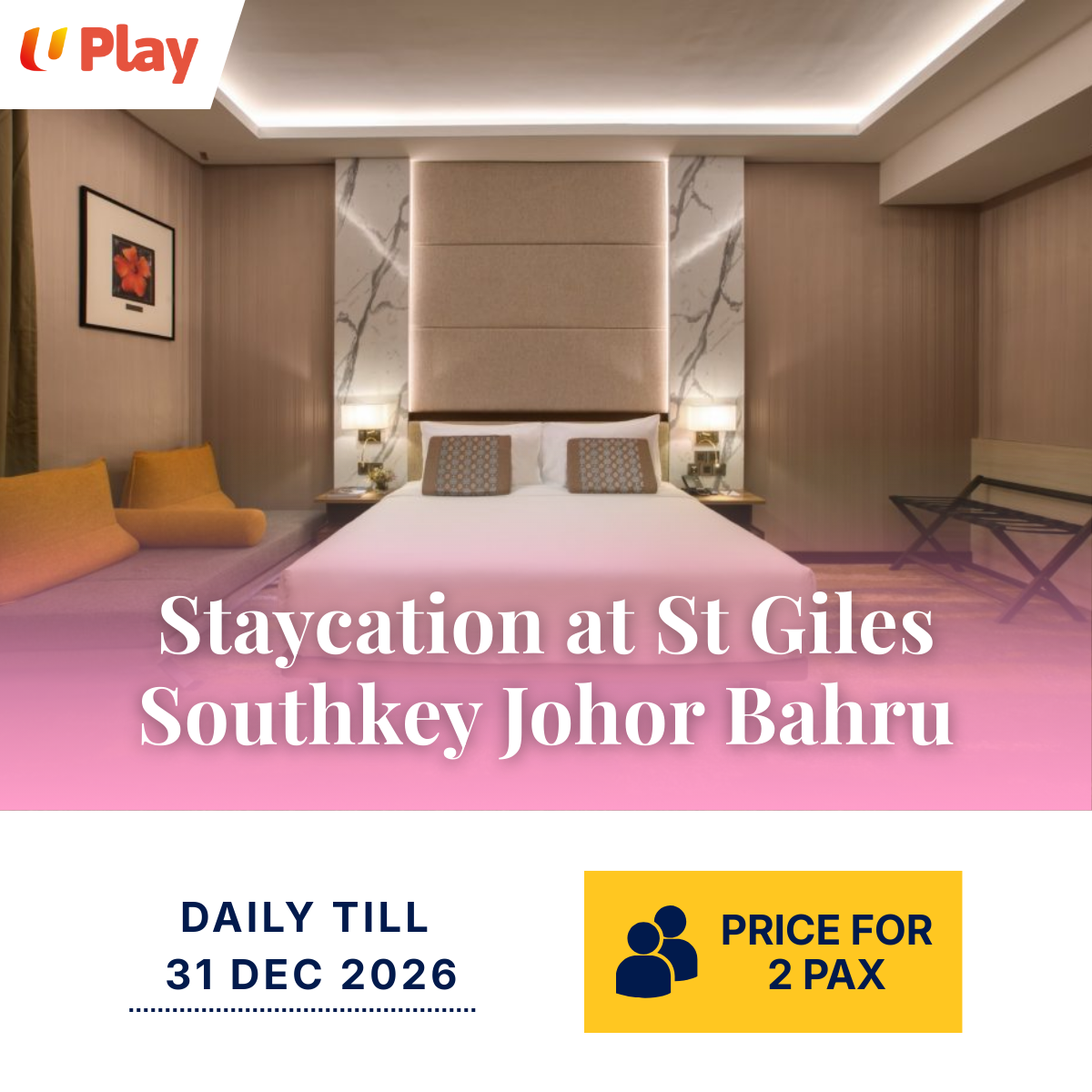 Weekend Staycation at St Giles Southkey Johor Bahru