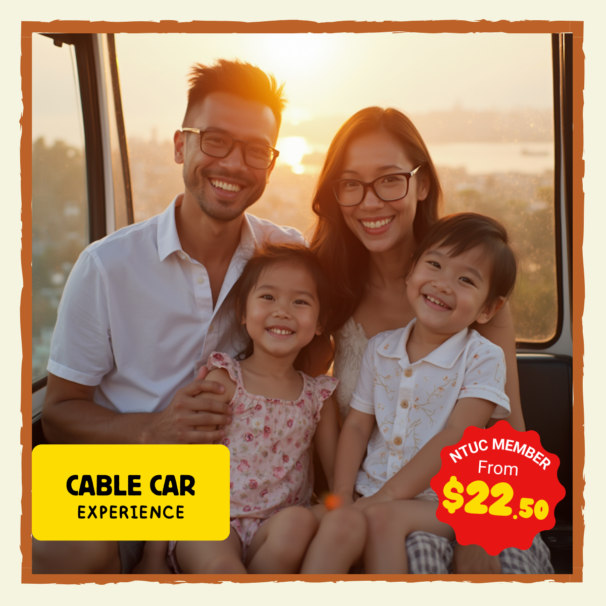 Purchase Singapore Cable Car tickets for a scenic ride with views of Sentosa and the harbor